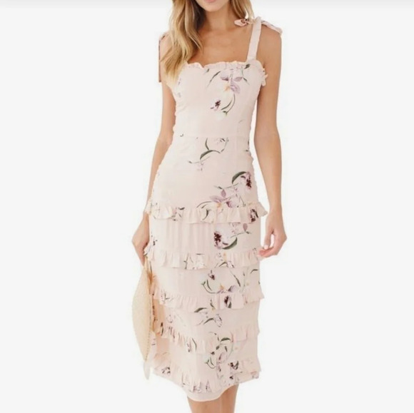 Plum Pretty Sugar Anthropologie Dress - Picture 1 of 5